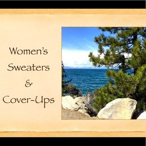 Women’s Sweaters and Cover Ups